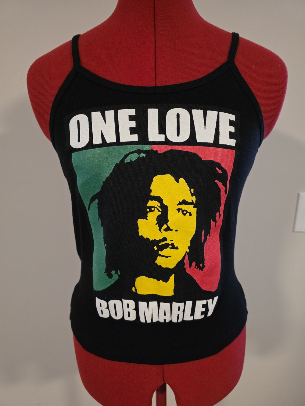 Vintage Y2K Sun Island Bob Marley One Love Tank Top